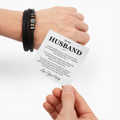 To My Husband - Love You Forever Bracelet - You Are Special To Me Gift