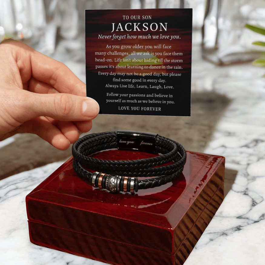 Believe In Yourself - Bracelet Gift to Son