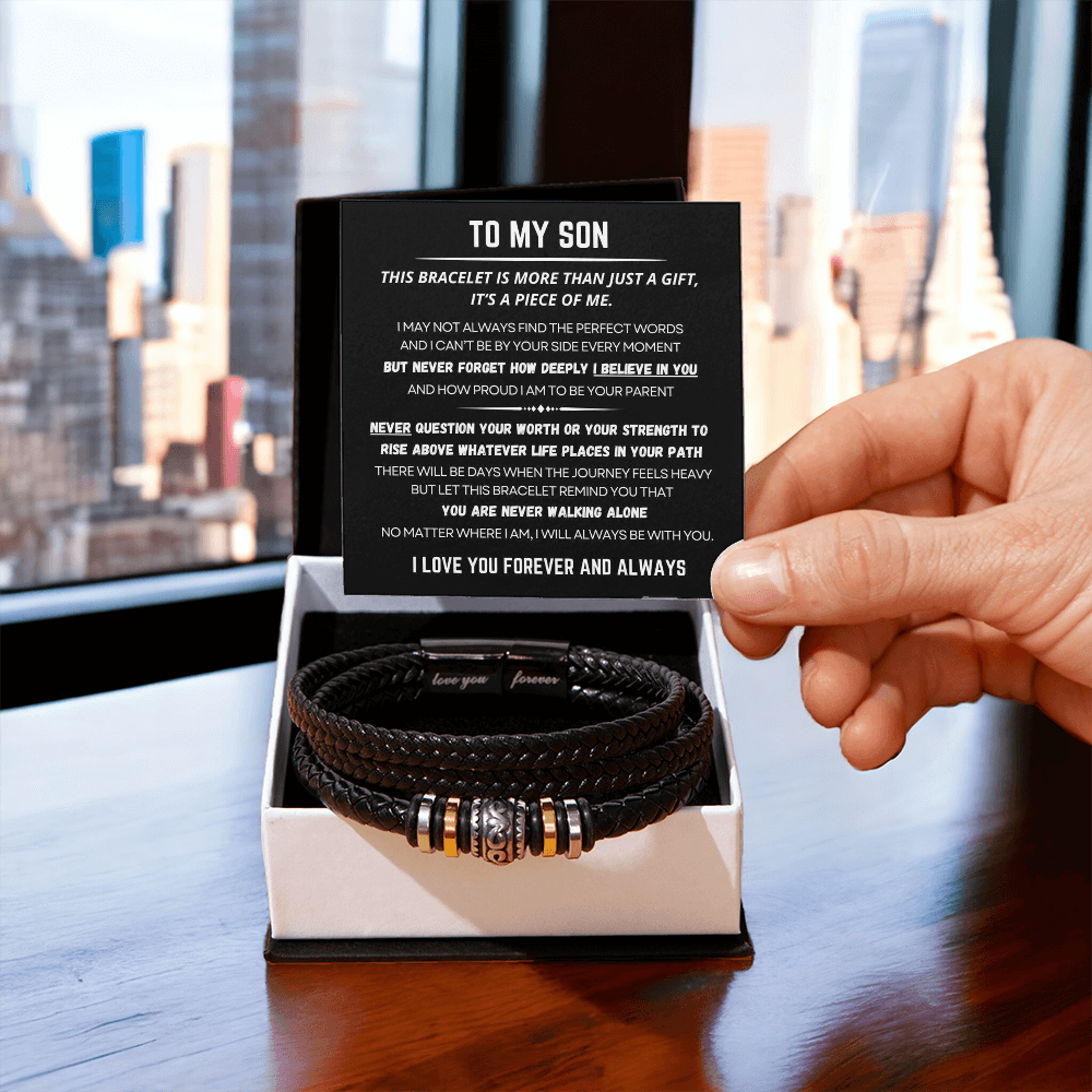 Always Be With You - Bracelet Gift for Son