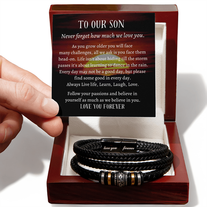 Believe In Yourself - Bracelet Gift to Son