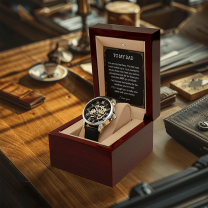 You Are My First Hero - Father's Day Watch Gift for Dad
