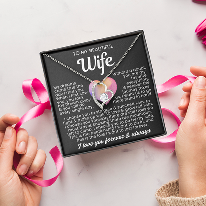 To My Soulmate - Love Heart Necklace - You Are In My Heart