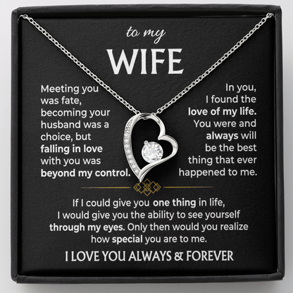You Are The Best Thing - Necklace Gift to Wife from Husband BLK