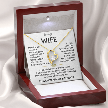 You Are The Best Thing - Necklace Gift to Wife from Husband